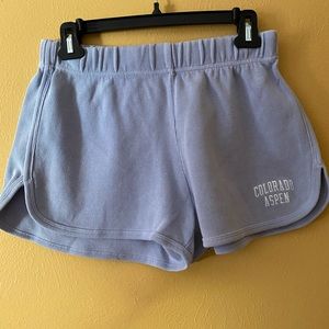 Brandy Melville aspen light blue shorts